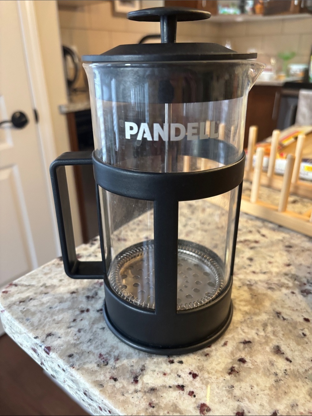 Pandelli Black French Press Coffee Maker